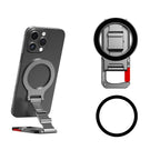 Flymile Magnetic Phone Holder Carabiner Mount for Iphone 18 Pro Max 17 16 15 Accessories Tripod Compatible with MagSafe