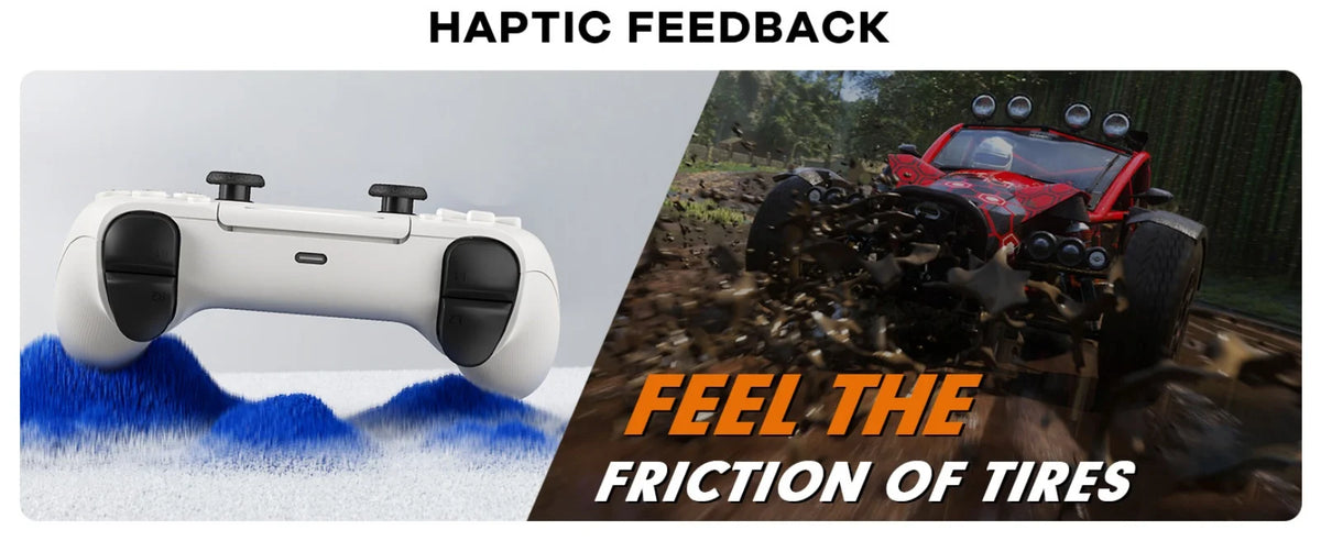 Gamepad For Playstation 5 PS5/PC, Wireless Controller W/Adaptive Triggers Haptic Feedback Dual Shock Linear Motor Game Controle