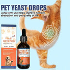 60ML 3Kinds Dog Pet Drops Gentle Care Supplement To Maintain Healthy Coat and Skin for Dogs Herbal Drops PET CARE