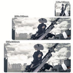 NieR Automata Kawaii Mouse Pad Gaming Accessories Keyboard Desk Mat Computer Deskmat Pc Gamer Mats Anime Sexy Girl Mousepad Xxl