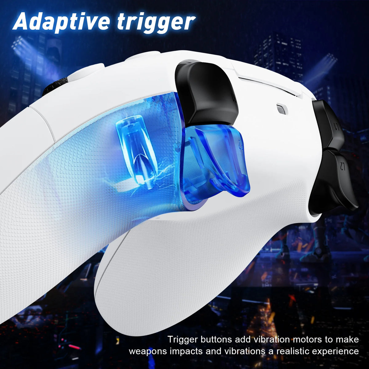 Wireless Gamepad For Playstation 5/ps5 controller Gaming Turbo Dual Sense Vibrate External microphone Adaptives Trigger