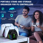 Bee's Nest For PS5/PS5 Slim/PS5 PRO BEBONCOOL FC401 Dual Fast Controller Charger For PS5 DualSense/DualSense Edge Gamepad