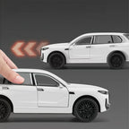 1:36 Scale Alloy SUV Simulation Toy Car, Reaction Off-Road Car, Openable Model Car, OPP Bag Packaging