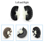 2/3PCS Set Car Front Air Conditioning AC Vent Rolling Wheel For Mercedes BENZ E Class W211 E200 E300 E230 E260 E280 2003-2008