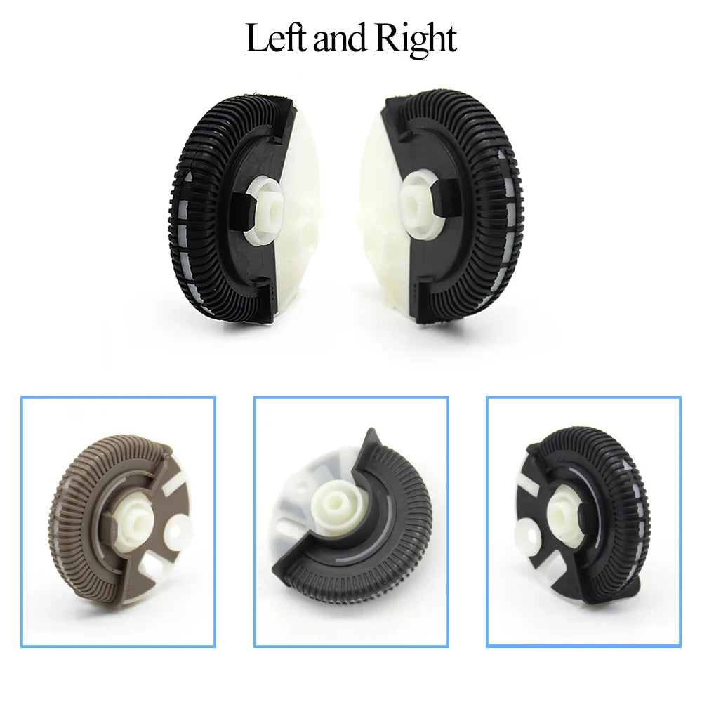 2/3PCS Set Car Front Air Conditioning AC Vent Rolling Wheel For Mercedes BENZ E Class W211 E200 E300 E230 E260 E280 2003-2008