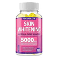 Skin Whitening with L-Glutathione 5000mcg Dark Spot Brightening, Anti-Aging, Antioxidant Capsules