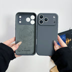 Original Liquid Silicone Magnetic Case for IPhone 17 Air 16 15 14 Plus 13 12 Pro Max for Magsafe Camera Protection Matte Cover