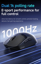 Ajazz AJ139 V2 MC Wireless Gaming Mouse Magnetic Charging Base with Anti Slip Adhesive PAW3311 Sensor Tir Mode Office Mouse
