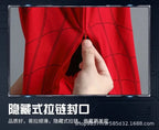 2026 Popular Breathable Spider Man Headset with Chin Operable Blink Touch Glowing Mask Miles Halloween Cosplay Boys Headgear Toy