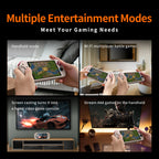 AMPOWN MANGMI AIR X Handheld Game Players Console 5.5'' IPS 1080P Touch Screen Android 14 Portable Retro Video Game Joystick