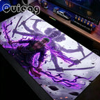 XXL Large Anti-Slip Rubber Mouse Mat One Piece Roronoa Zoro Gaming Mouse Pad Stitched Edge Desk Mat for PC Gamer Keyboard Laptop