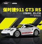 1:36 Porsche 911 992 GT3 RS Alloy Track Racing Car Model Diecast Metal Sports Car Model High Simulation Collection Kids Toy Gift