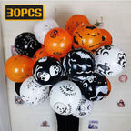Halloween Decoration Balloon Ghost Pumpkin Skeleton Ghost Bar Party Decor Balloon Decoration 12 inch Latex Balloon