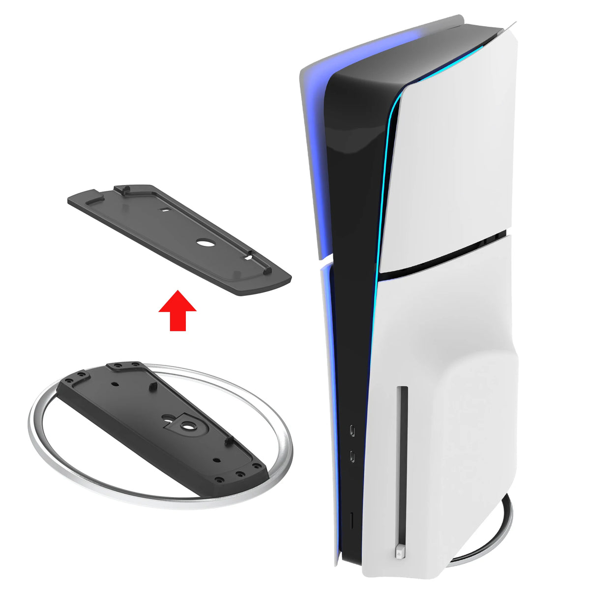 Metal Vertical Stand for PS5 Slim – Disc & Digital