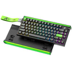 ATTACK SHARK R85 HE Wired 75% Hall Effect Rapid Trigger Mechanical RGB Gaming Keyboard with 8K Polling,0.05mm RT Accuracy