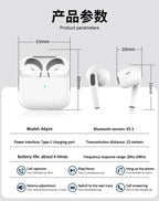 New Air Pro True Wireless Bluetooth Earphones Headphones HiFi Sound  Latency ANC Noise Reduction Earbuds for IPhone Android