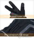 Winter Motorcycle Gloves for Men Women Waterproof Warm Cold Weather Riding Gloves Touchscreen for ATV UTV Road Racing Snowmobile