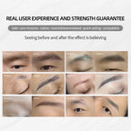 Real Eyebrow Texture Protein Fiber Cloned Eyebrows - Semi-Permanent PMU Microblading Eyebrow Pigment, Permanent Makeup Artists
