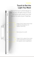 Baseus Desk Light Magnetic Hanging Table Lamp Rechargeable LED Stepless Dimming Desk Lamp Read Study Work Eye Protection Light