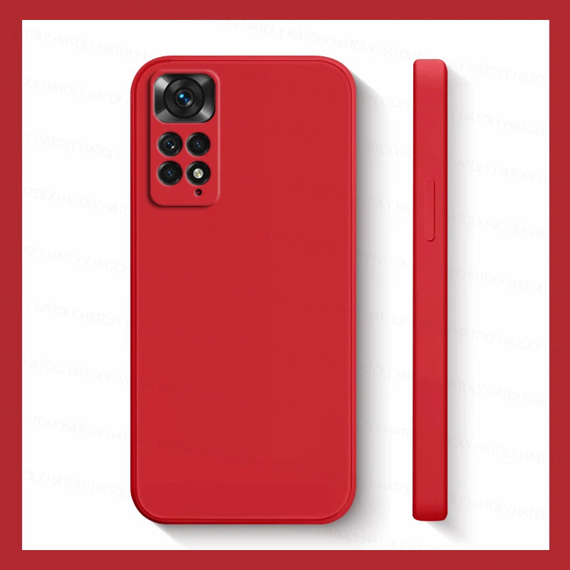Case For Xiaomi Redmi Note 11 Case Redmi Note 11 10 10s 11s 12 12s 13 Pro Plus 5G Cases Shockproof Liquid Silicone Phone Cases