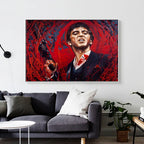Portrait Art Canvas Painting Movie Graffiti Tony Montana Poster and Prints Wall Art Picture for Living Room Home Decor Cuadros