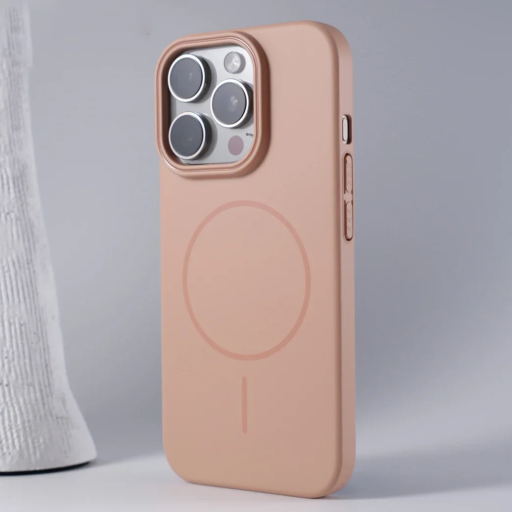 Original For Magsafe Magnetic Case for iPhone 17 Air 16 E 15 14 Plus 13 12 Mini 11 Pro XR XS Max Shockproof Matte Hard PC Cover