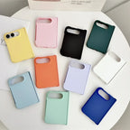 Luxury Skin Feel Frosted Matte Fold Phone Case For iPhone Duo Ultra 18 Fold Hinge Protective Ultra-thin PC Shockproof Hard Cover