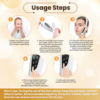 Electric V Face Lifting Beauty Device 6 Modes 8 Levels Facial Firming Massager Double Chin Removal Skin Care Tool