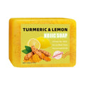 Turmeric Kojic Acid Lemon Soap Bar, Soap Bar Brighten Even Skin Vitamin E, Gentle Lemon Soap For Face,Body Wash