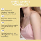 100ML Anti-cellulite Body Oil Moisturizing & Nourishing Enhance Smoothness Firming Soothing Discomfort Mild Body Essence Oil