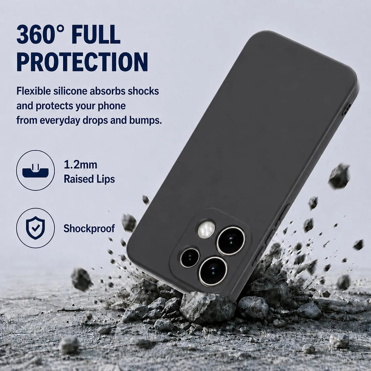Flexible Liquid Silicone Case For Xiaomi Redmi 17 5G 4G  Protective Cover Colorful TPU Fundas Coque Capa
