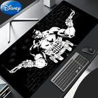 HD Print Anime Mouse Pad Office Computer Gamer Mousepad Laptop P-punisher Keyboard Pad PC Terror Skull Logo Gaming Desk Mice Mat