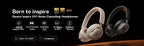 Baseus EH10 NC ANC Wireless Headphones 45dB Adaptive Hybrid Noise Cancelling Headsets Hi-Res LDAC Headphone Bluetooth 6.0 80Hrs