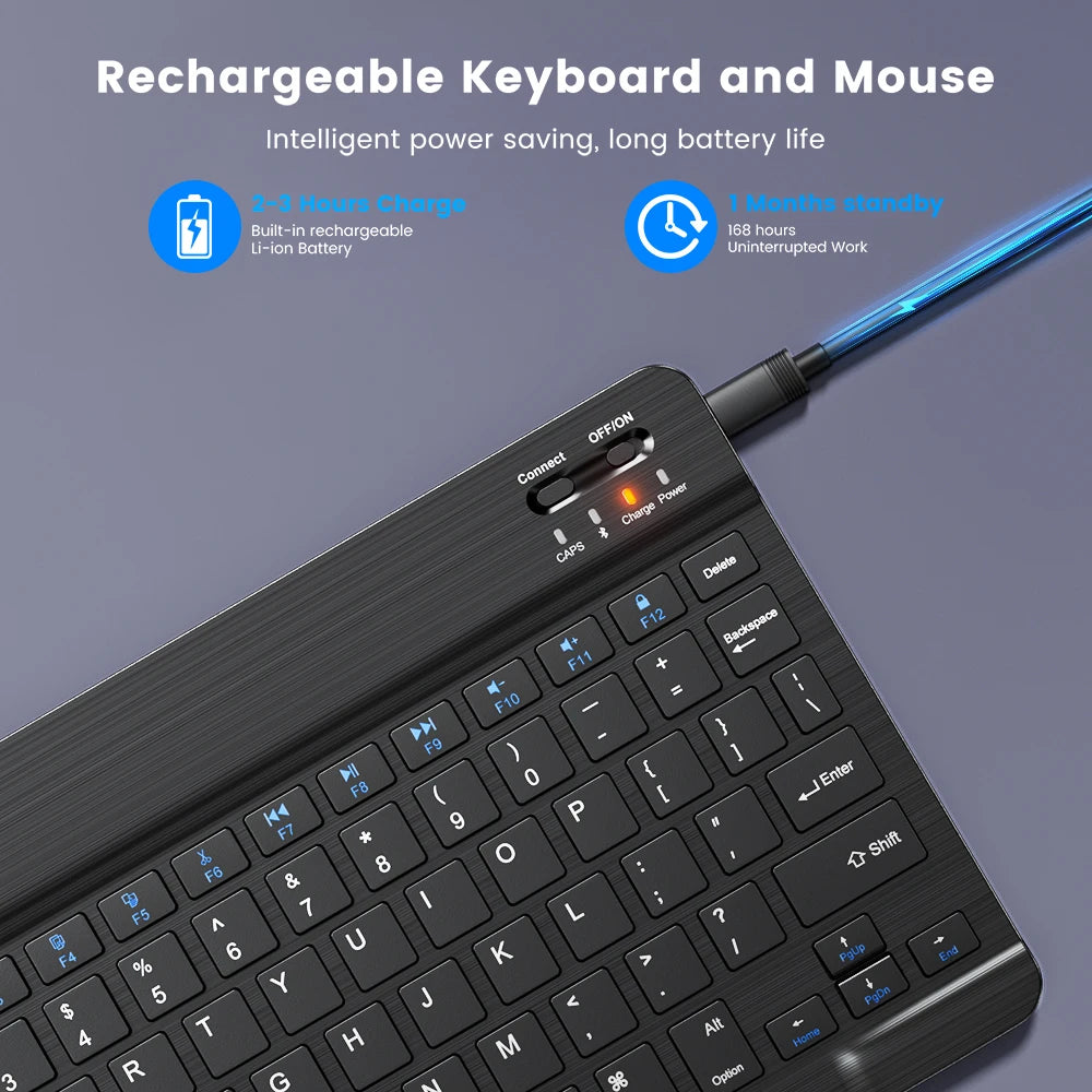 Wireless Mouse Dual Modes Bluetooth-compatibl 2.4G Portable Office Mouse for Laptop Notebook PC MacBook Battery Gaming Mouse