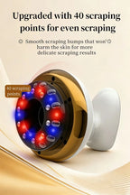 Electric Massage Brush, Universal Body Dredging Device, Scraper, Household Abdominal And Back Massager Scraping Device