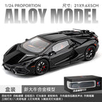 1:24 Lamborghini Revuelto Super Sports Car Alloy Metal Diecast Model Car Ornament Decoration Collectibles Kids Toy Birthday Gift