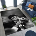 Classic Scarface Tony Montana Movie Art Carpet Rug for Bedroom Living Room Sofa Home Doormat Decor Large Kids Non-slip Floor Mat