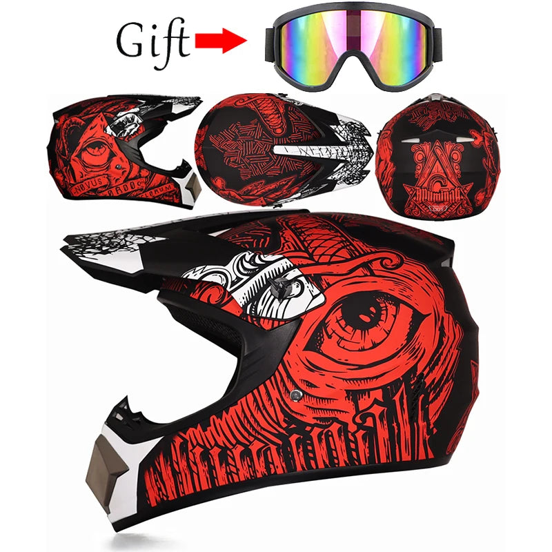 ORZ-905 Off road racing motorcycle helmet bicycle speed drop DH full helmet rally off-road helmet
