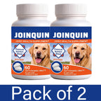 Joinquin Joint Supplement, Glucosamine & Chondroitin for Dogs, Supports Healthy Joints, Chewable Tablets for All Breeds & Sizes