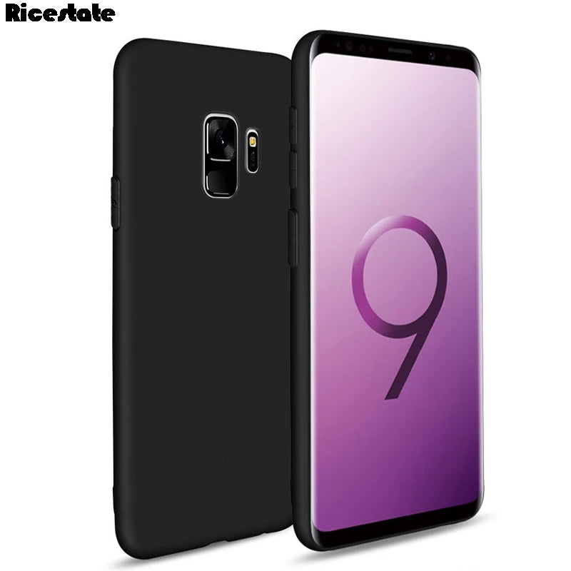 Ricestate Shockproof Armor Cover Case for Samsung S9 S9 Plus Coque Soft Silicon TPU Case For Samsung Galaxy S9 S9Plus Fundas