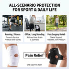 VBOSI Compression Knee Pad For Relieve Meniscal Tear Knee Pain Arthritis Joint Pain Relief Breathable Knee Support