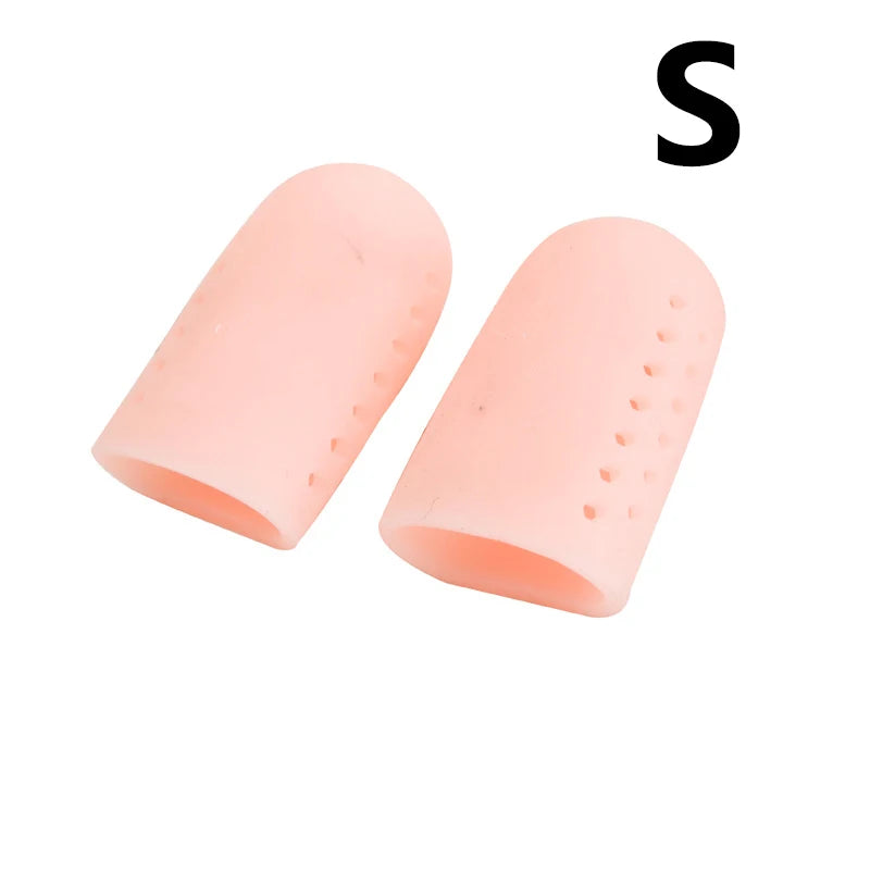 New Breathable Toe Protectors Sleeve Bunion Pads Cushion Big Toe Guards Silicone Toe Covers For Protection Of Ingrown Toenails