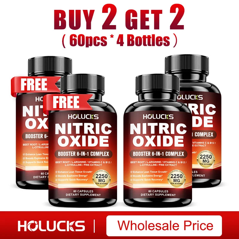 Nitric Oxide Booster Pre-Workout Boosts Muscle, Pump, Energy and Endurance, Performance & Muscle Mass, Beet Root Supplement