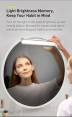 Baseus Desk Light Magnetic Hanging Table Lamp Rechargeable LED Stepless Dimming Desk Lamp Read Study Work Eye Protection Light