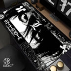 Anime D-Death Note Mouse Pad Large Keyboard Light Yagami Mouse Desk Pad XXL Non-Slip Rubber Gaming Pad Laptop Mouse Carpet XAXC