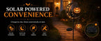 Solar Halloween Black Cat & Pumpkin Moon Garden Stake Light, Solar Garden Decoration, Outdoor Waterproof Metal Pumpkin Stake