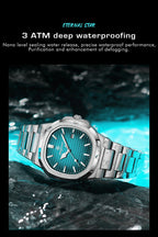 PAAZOMU Top Luxury Brand Man Watch Sports Waterproof Luminous Date Men Wristwatch Square Dial Quartz Men's Watches High Quality