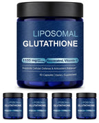 Liposomal Glutathione Capsules with Resveratrol and Vitamin C for Antioxidant Balance and Cellular Defense Support, 60 Capsules