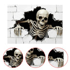 Halloween Garage Door Decorations Large Spooky Thick Fabric Vibrant Halloween Garage Door Banner Cover Decorations for Home Yard