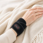Electric 660-850nm Red Light Heating Neck Belt Neck Pain Relief Anti-fatigue Neck Vibration Massage Pad